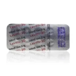 印度樂威壯學名藥Levifil-20藥片反面