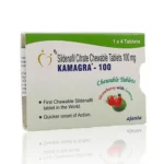 糖果味威而鋼口溶錠KAMAGRA-100外包裝